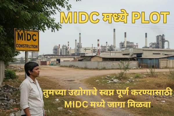 MIDC महाराष्ट्र औद्योगिक विकास महामंडळ